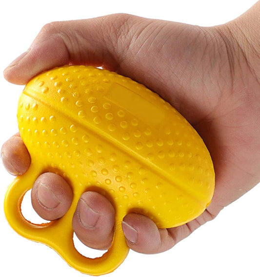 Hand squeeze boll